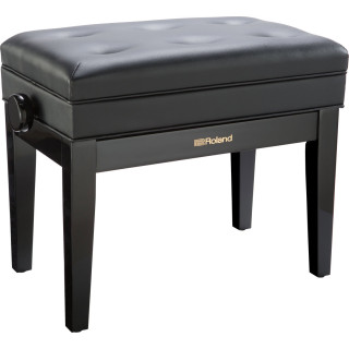 ROLAND RPB-400PE banquette piano polished ebony vinyl seat