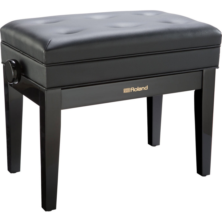 ROLAND RPB-400PE banquette piano polished ebony vinyl seat
