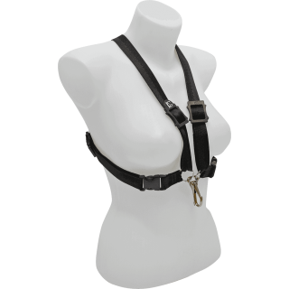 BG S44MSH harnais pour saxo - mousqueton métal - femme xl