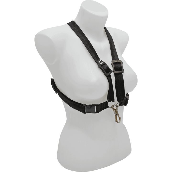 BG S44MSH harnais pour saxo - mousqueton métal - femme xl