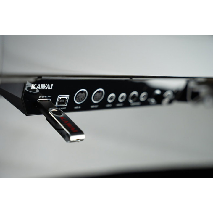 KAWAI K 300 ATX4 WHP Blanc brillant 122cm  Systeme Silencieux ATX4