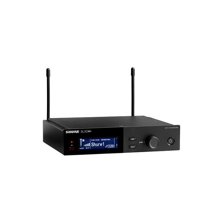 SHURE SLXD24+E-B58-G65 Système complet SLX-D main Beta58 - 470-606 MHz